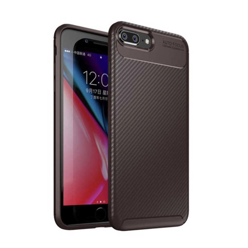 iPhone Uyumlu 8 Plus Kılıf Zore Negro Silikon Kapak