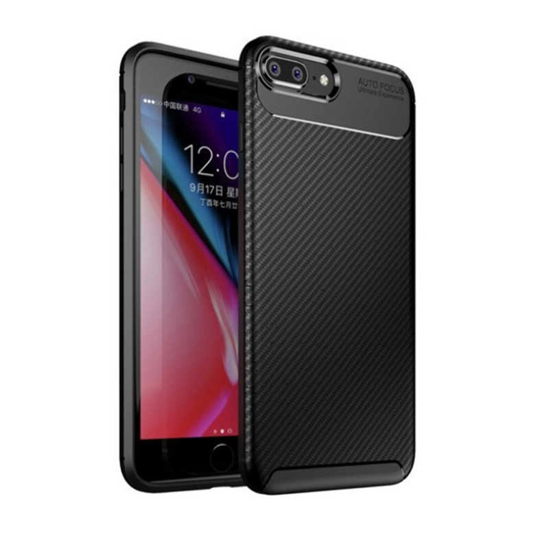 iPhone Uyumlu 8 Plus Kılıf Zore Negro Silikon Kapak