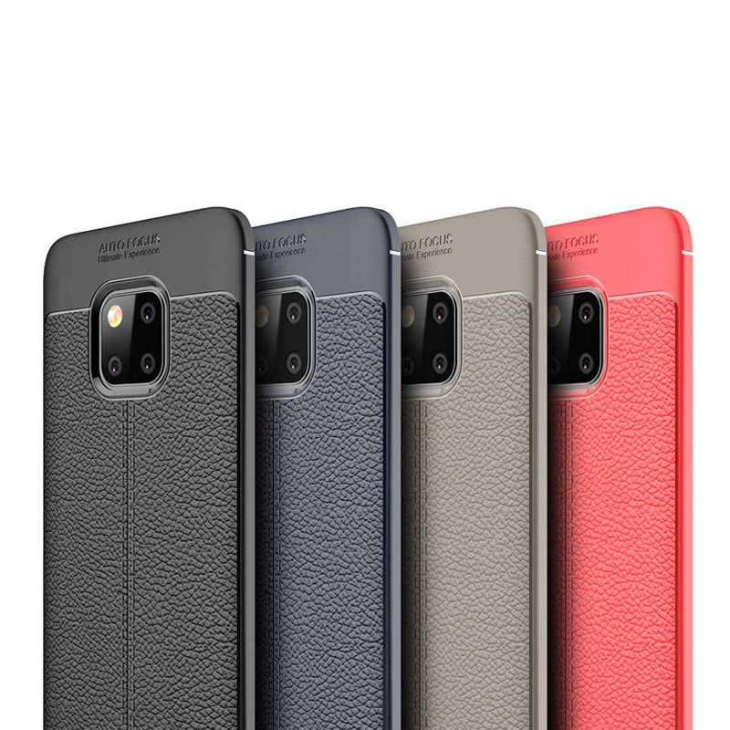 Huawei Uyumlu Mate 20 Pro Kılıf Zore Niss Silikon Kapak