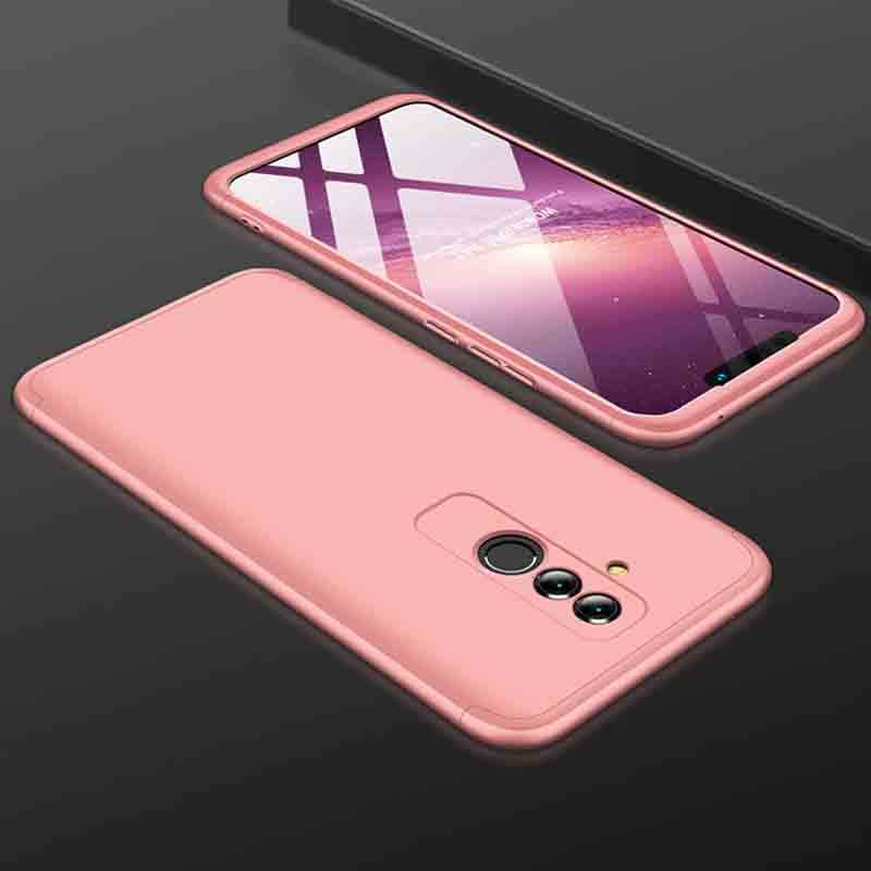 Huawei Uyumlu Mate 20 Lite Kılıf Zore Ays Kapak-Rose gold