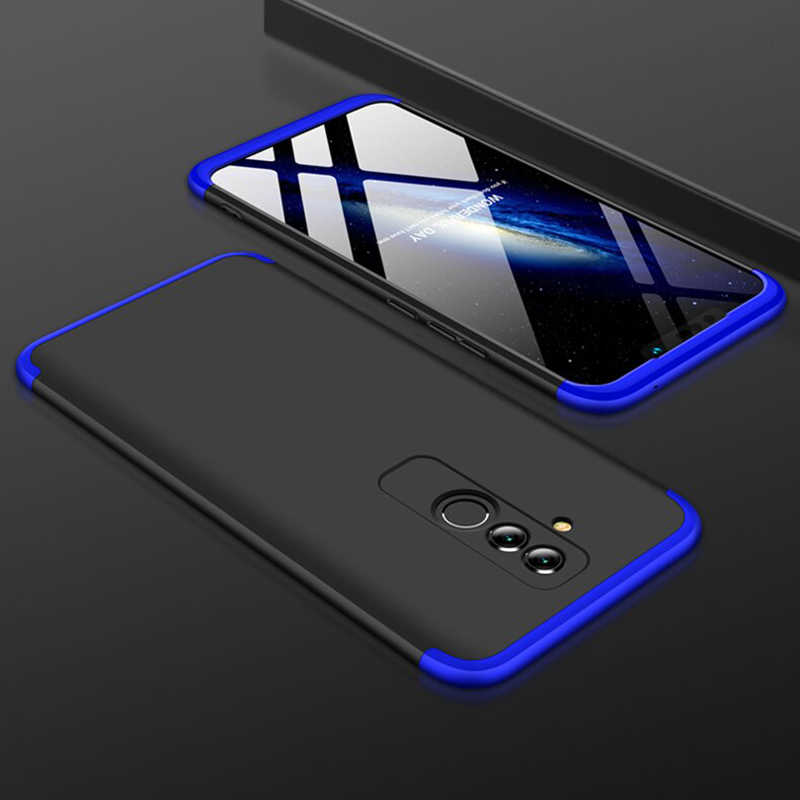 Huawei Uyumlu Mate 20 Lite Kılıf Zore Ays Kapak-Siyah-mavi