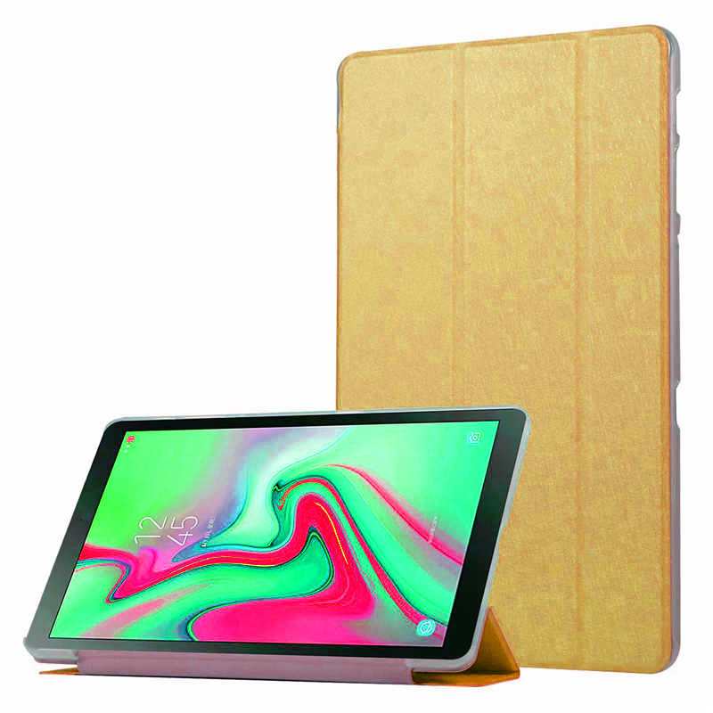 iPad Uyumlu Pro 11 2018 Zore Smart Kapak Standlı 1-1 Kılıf-Gold