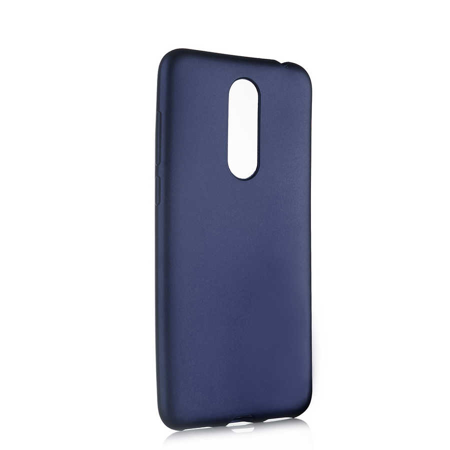 Meizu M6T Kılıf Zore Premier Silikon Kapak-Lacivert