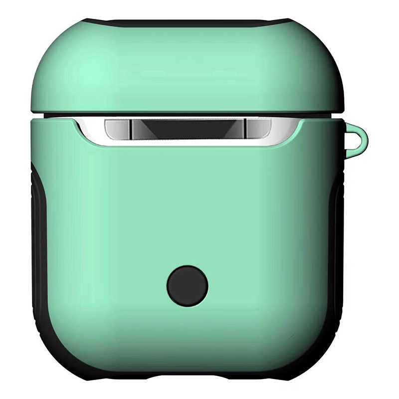 Airpods Uyumlu Kılıf Zore Shockproof Silikon-Turkuaz