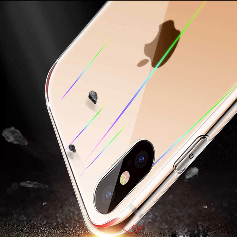 iPhone Uyumlu XS 5.8 Kılıf Zore Rainbow Kapak