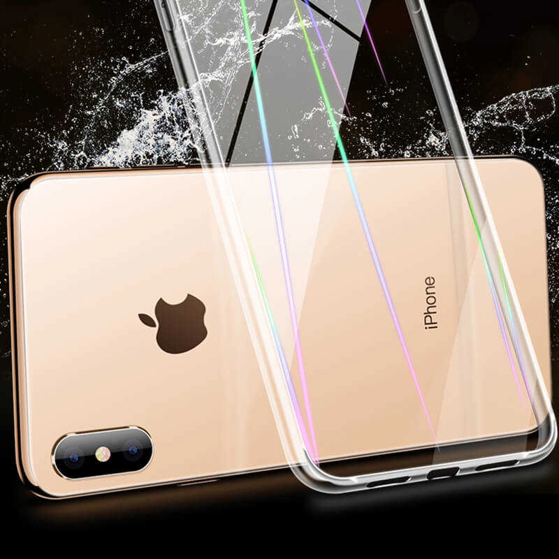 iPhone Uyumlu XS Max 6.5 Kılıf Zore Rainbow Kapak