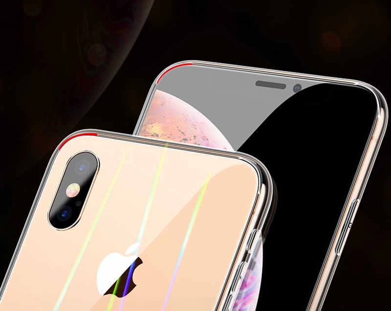 iPhone Uyumlu XS Max 6.5 Kılıf Zore Rainbow Kapak