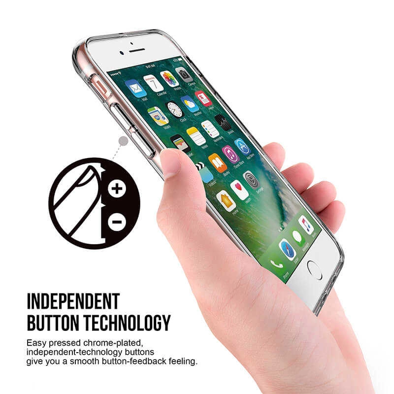 iPhone Uyumlu 7 Plus Kılıf Zore Gard Silikon