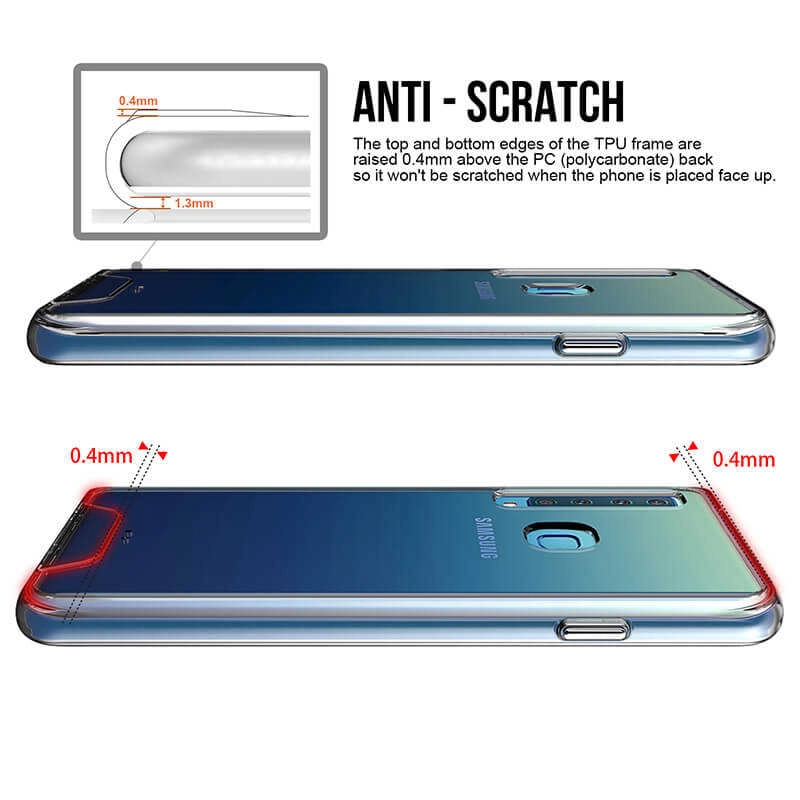Galaxy Uyumlu A9 2018 Kılıf Zore Gard Silikon
