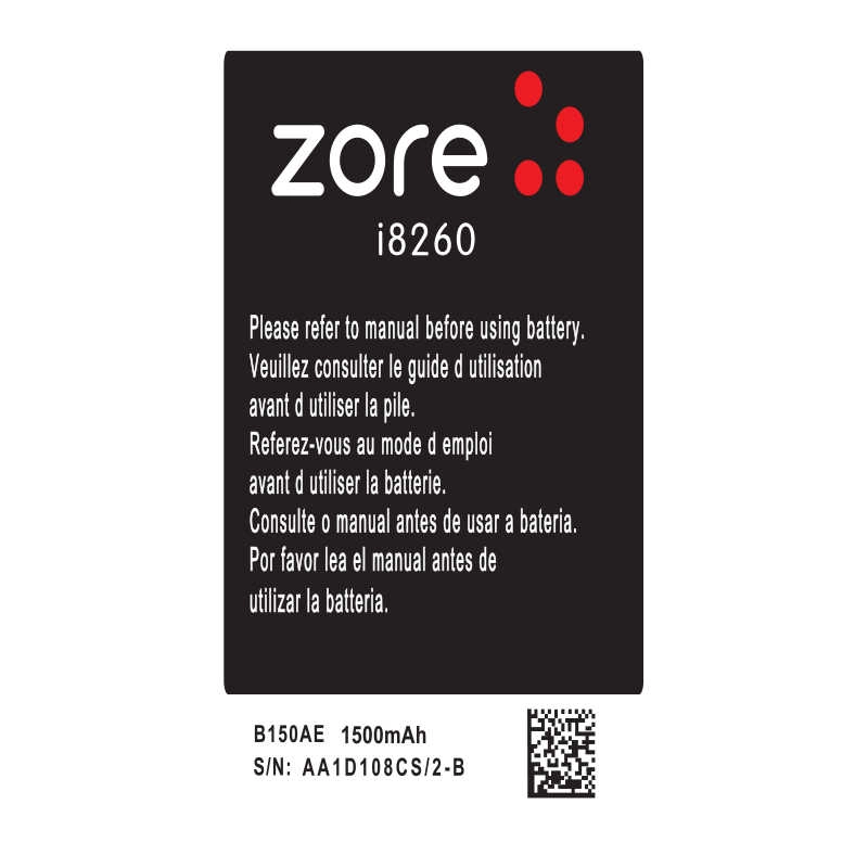 Galaxy Uyumlu Core İ8260 Zore A Kalite Uyumlu Batarya
