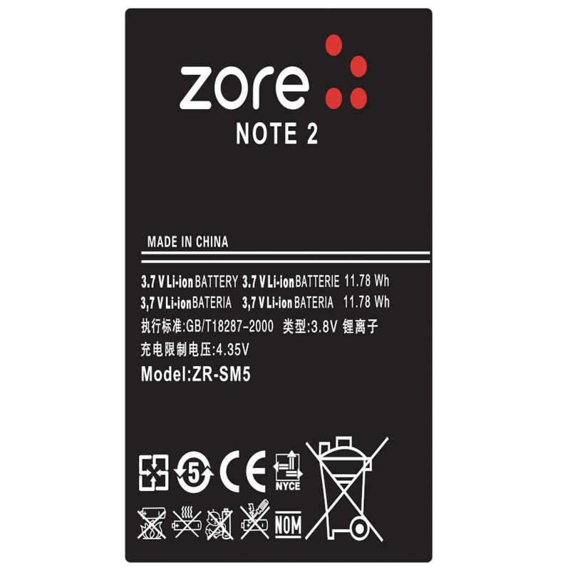 Galaxy Uyumlu Note 2 Zore A Kalite Uyumlu Batarya
