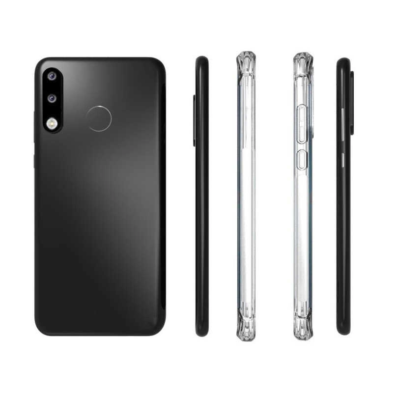 Huawei Uyumlu P30 Lite Kılıf Zore Nitro Toz Korumalı Shock Silikon