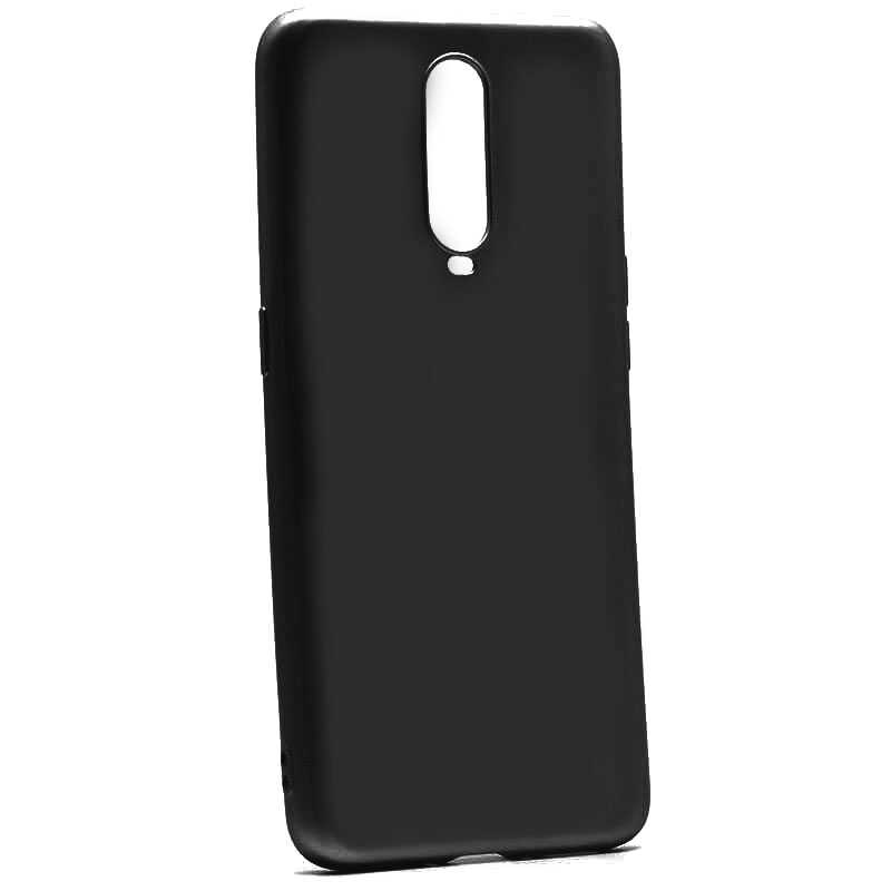 Oppo RX17 Pro Kılıf Zore Premier Silikon Kapak-Siyah