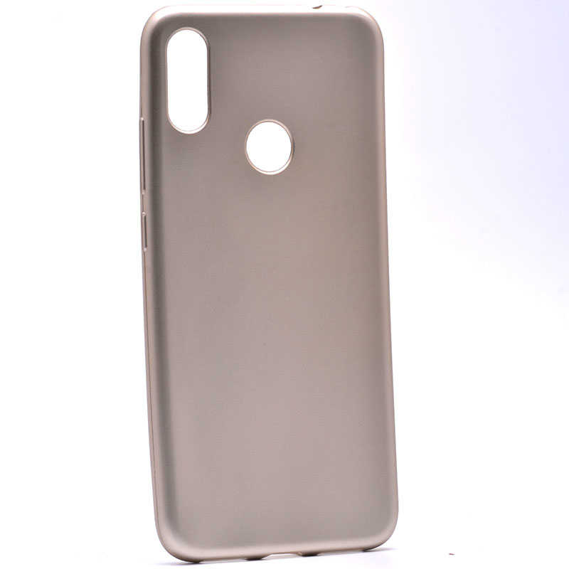 Xiaomi Uyumlu  Redmi Note 7 Kılıf Zore Premier Silikon Kapak-Gold