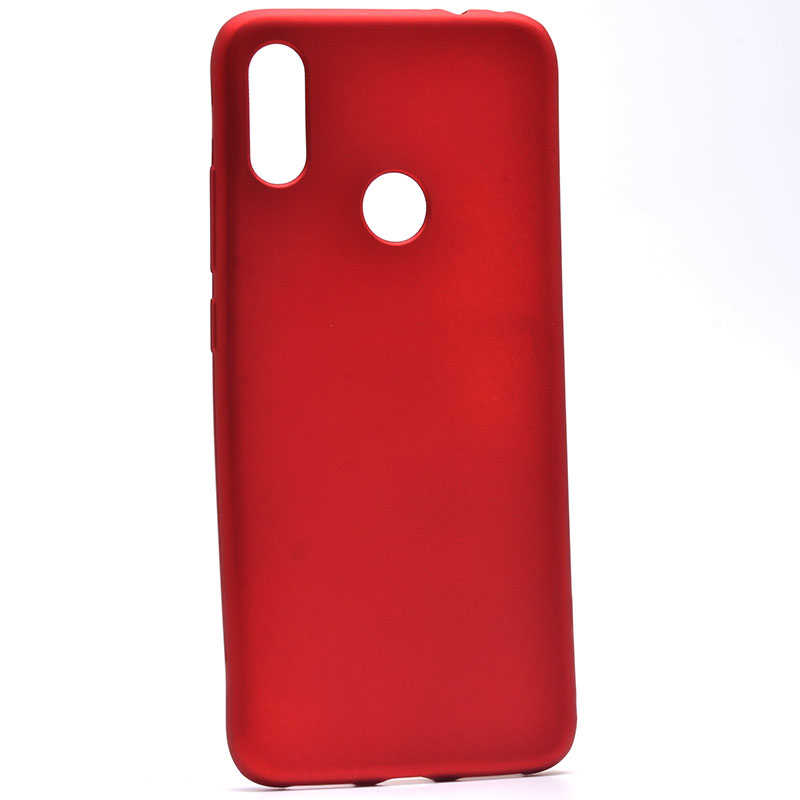 Xiaomi Uyumlu  Redmi Note 7 Kılıf Zore Premier Silikon Kapak-Kırmızı