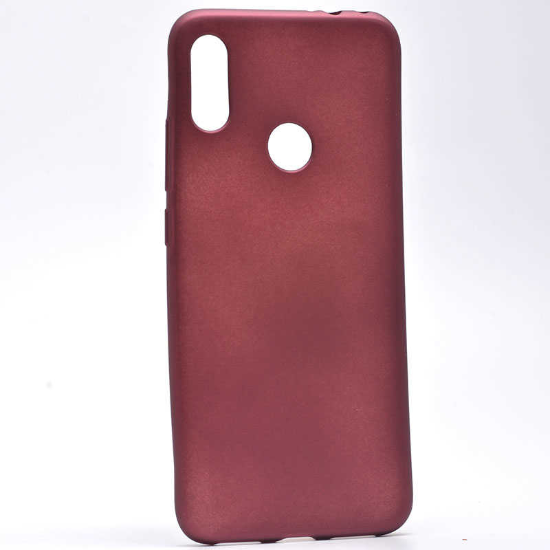 Xiaomi Uyumlu  Redmi Note 7 Kılıf Zore Premier Silikon Kapak-Mürdüm