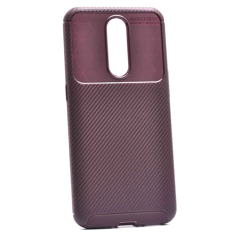 Oppo RX17 Pro Kılıf Zore Negro Silikon Kapak-Kahverengi
