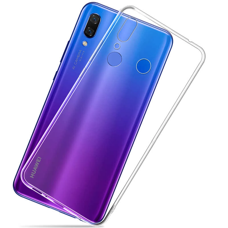 Huawei Uyumlu Y9 2019 Kılıf Zore Süper Silikon Kapak