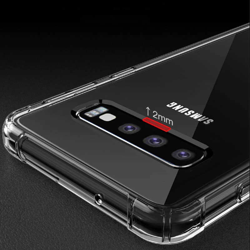 Galaxy Uyumlu S10 Kılıf Zore Nitro Toz Korumalı Shock Silikon