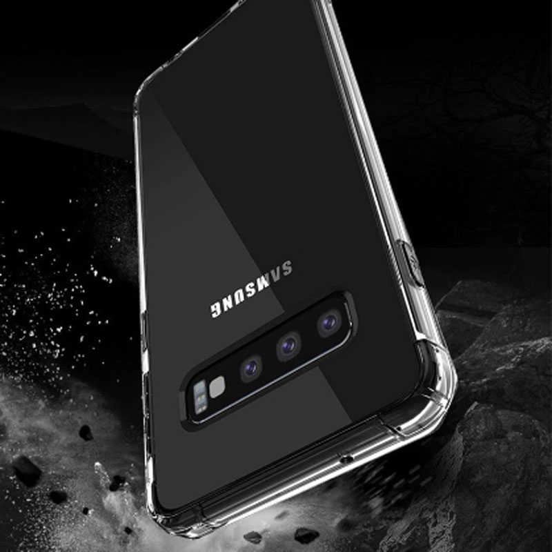 Galaxy Uyumlu S10 Kılıf Zore Nitro Toz Korumalı Shock Silikon