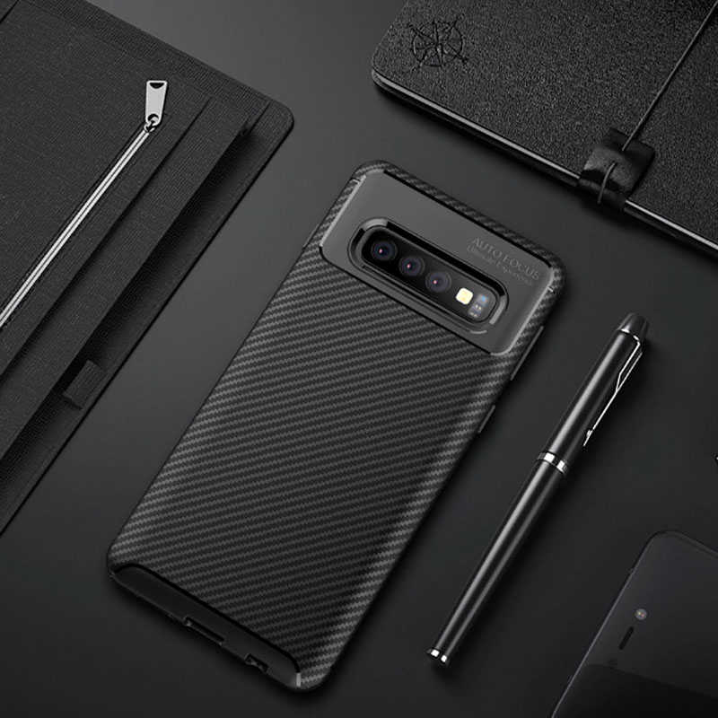 Galaxy Uyumlu S10 Kılıf Zore Negro Silikon Kapak