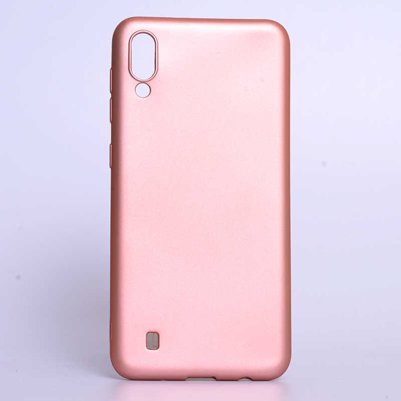 Galaxy Uyumlu M10 Kılıf Zore Premier Silikon Kapak-Rose gold