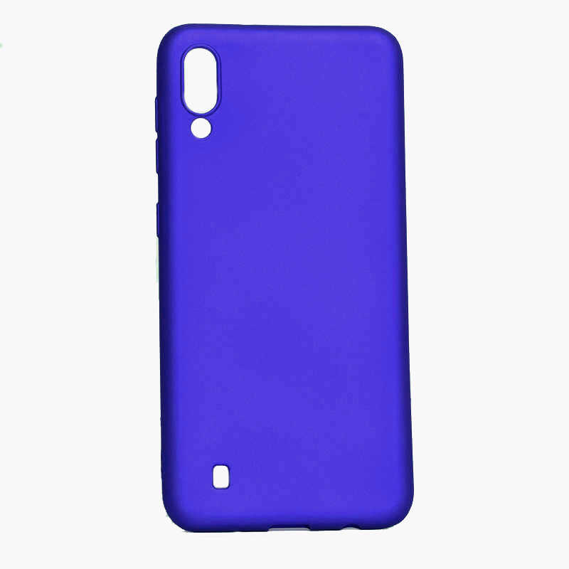 Galaxy Uyumlu M10 Kılıf Zore Premier Silikon Kapak-Saks mavi