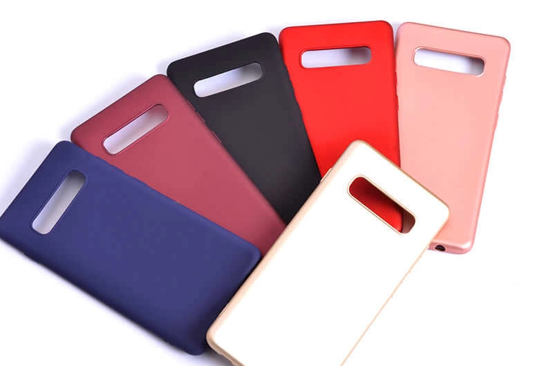 Galaxy Uyumlu S10 Kılıf Zore Premier Silikon Kapak