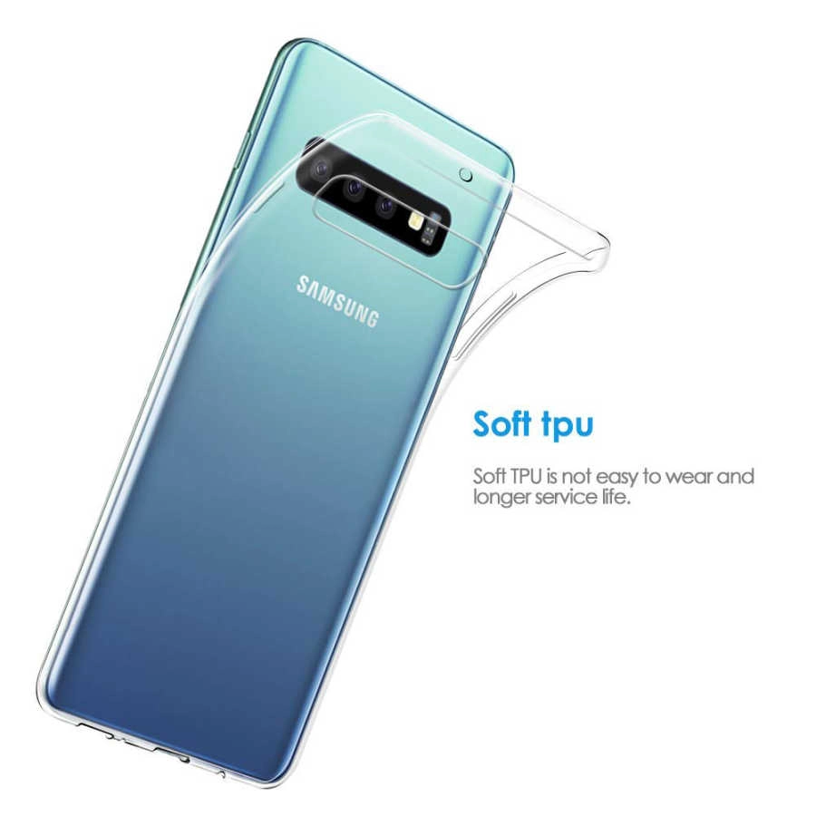Galaxy Uyumlu S10 Kılıf Zore İmax Silikon