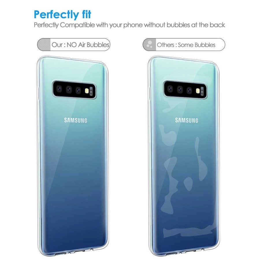 Galaxy Uyumlu S10 Kılıf Zore İmax Silikon