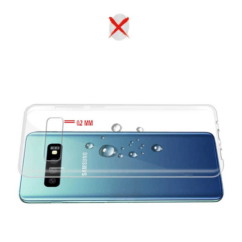 Galaxy Uyumlu S10 Kılıf Zore İmax Silikon