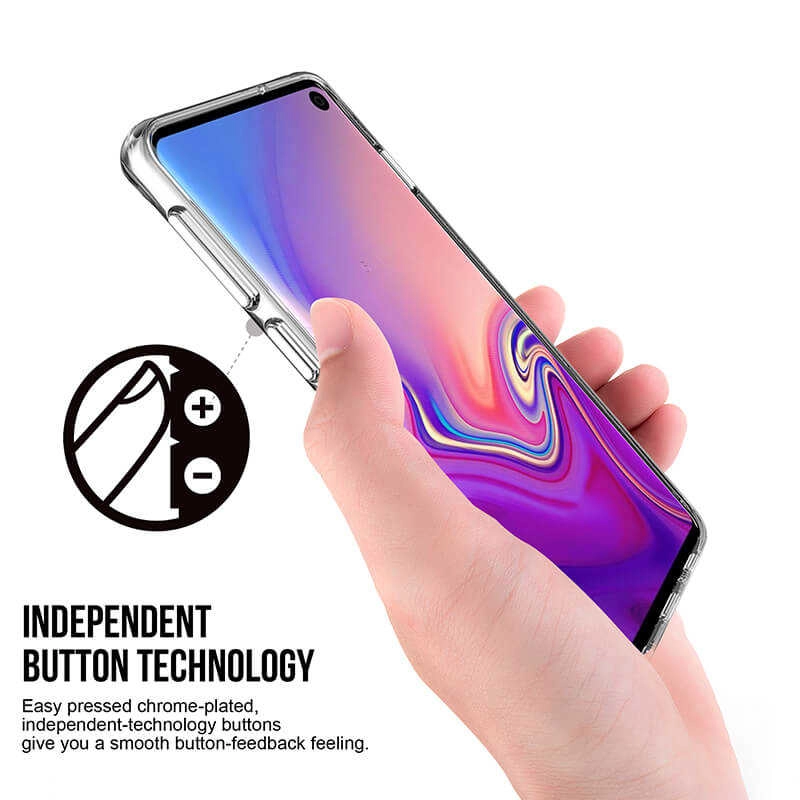 Galaxy Uyumlu S10 Kılıf Zore Gard Silikon
