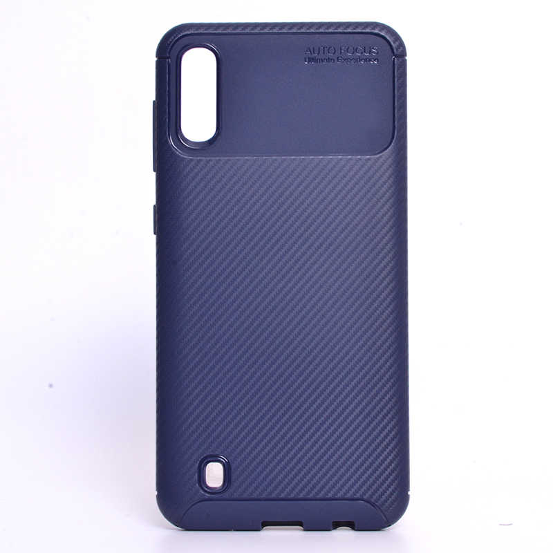 Galaxy Uyumlu M10 Kılıf Zore Negro Silikon Kapak-Lacivert
