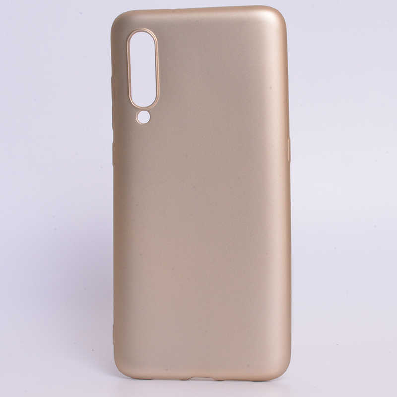Xiaomi Uyumlu  Mi 9 Kılıf Zore Premier Silikon Kapak-Gold