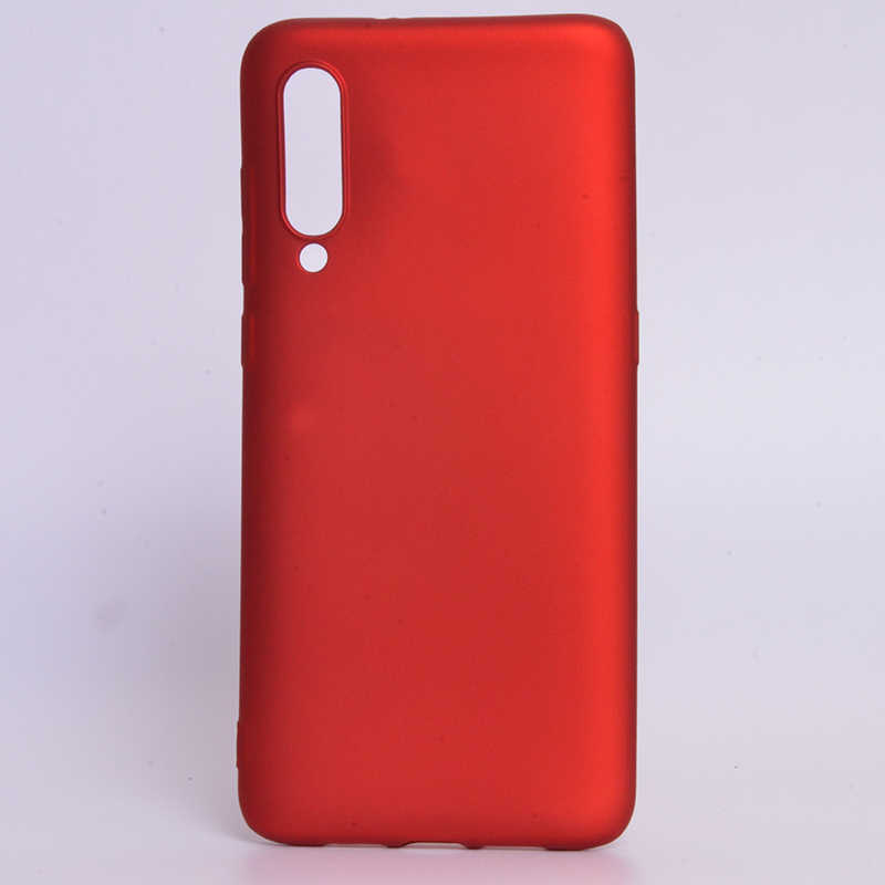 Xiaomi Uyumlu  Mi 9 Kılıf Zore Premier Silikon Kapak-Kırmızı