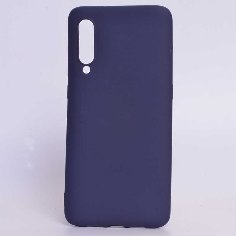 Xiaomi Uyumlu  Mi 9 Kılıf Zore Premier Silikon Kapak-Lacivert