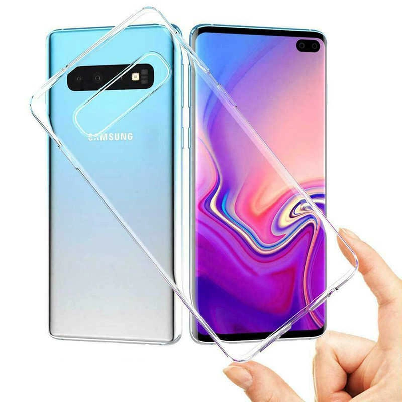 Galaxy Uyumlu S10 Plus Kılıf Zore Süper Silikon Kapak