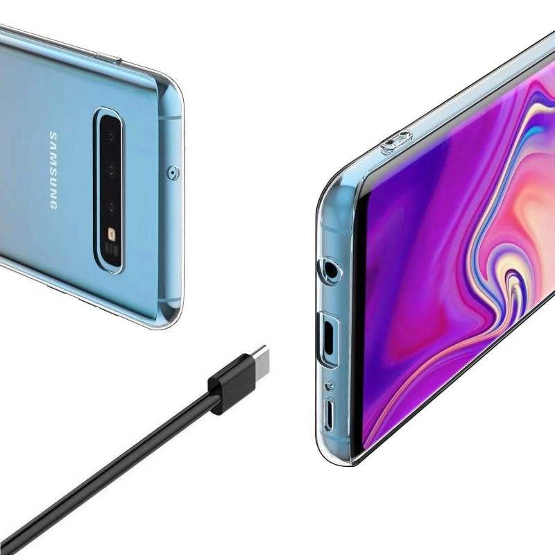 Galaxy Uyumlu S10 Plus Kılıf Zore Süper Silikon Kapak
