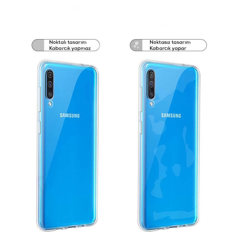 Galaxy Uyumlu A50 Kılıf Zore Süper Silikon Kapak