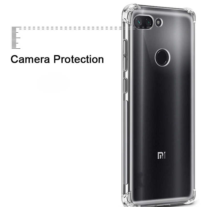 Xiaomi Uyumlu  Mi 8 Lite Kılıf Zore Nitro Toz Korumalı Shock Silikon