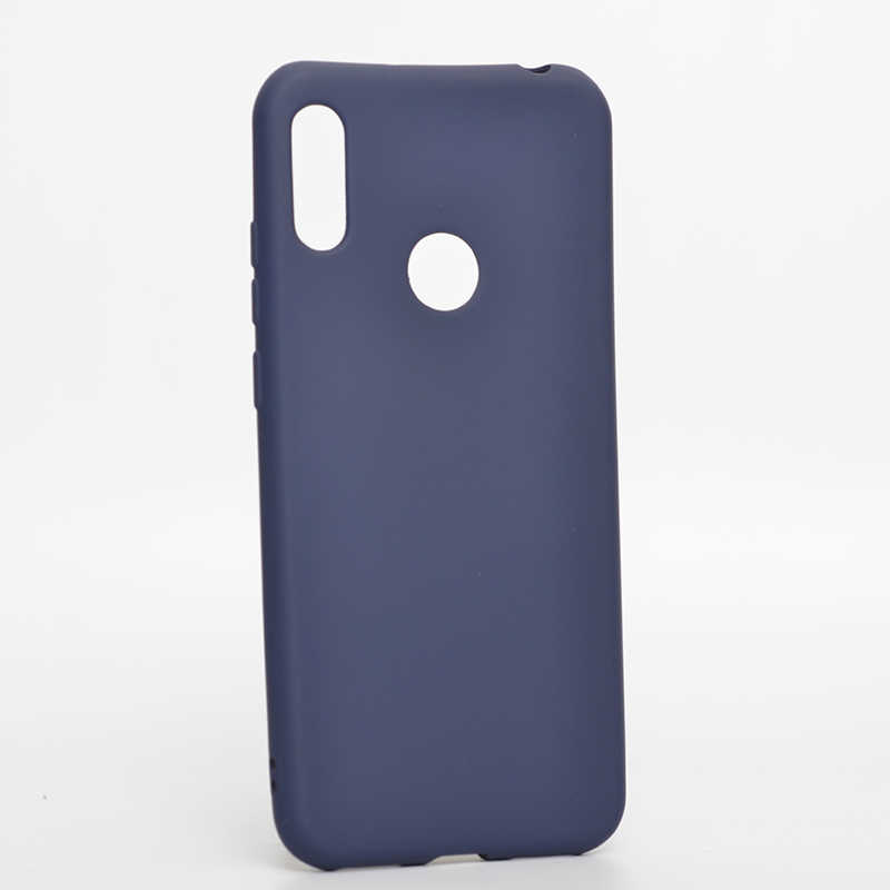 Huawei Uyumlu Honor 8A Kılıf Zore Premier Silikon Kapak-Lacivert