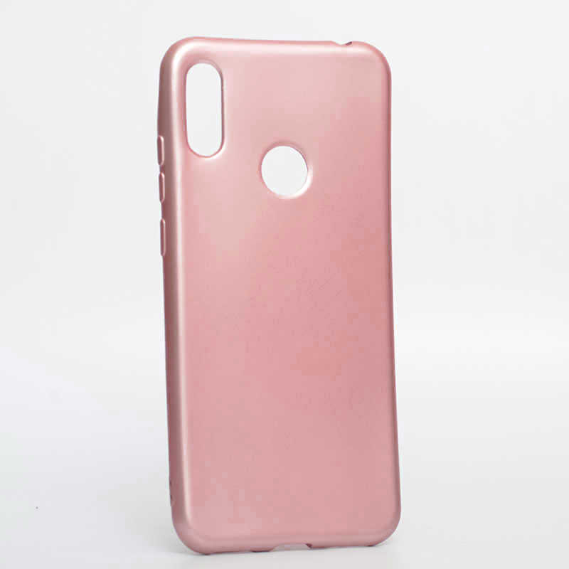 Huawei Uyumlu Honor 8A Kılıf Zore Premier Silikon Kapak-Rose gold