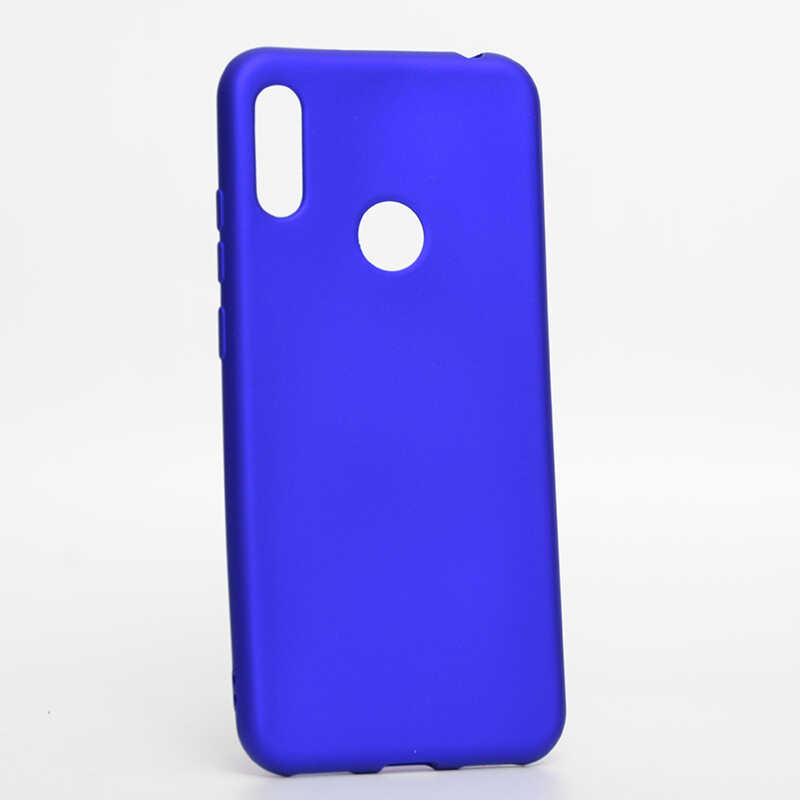 Huawei Uyumlu Honor 8A Kılıf Zore Premier Silikon Kapak-Saks mavi
