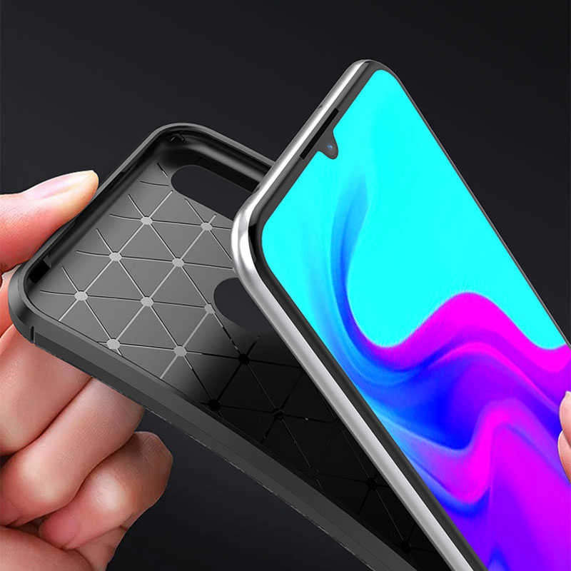 Huawei Uyumlu Honor 8A Kılıf Zore Negro Silikon Kapak