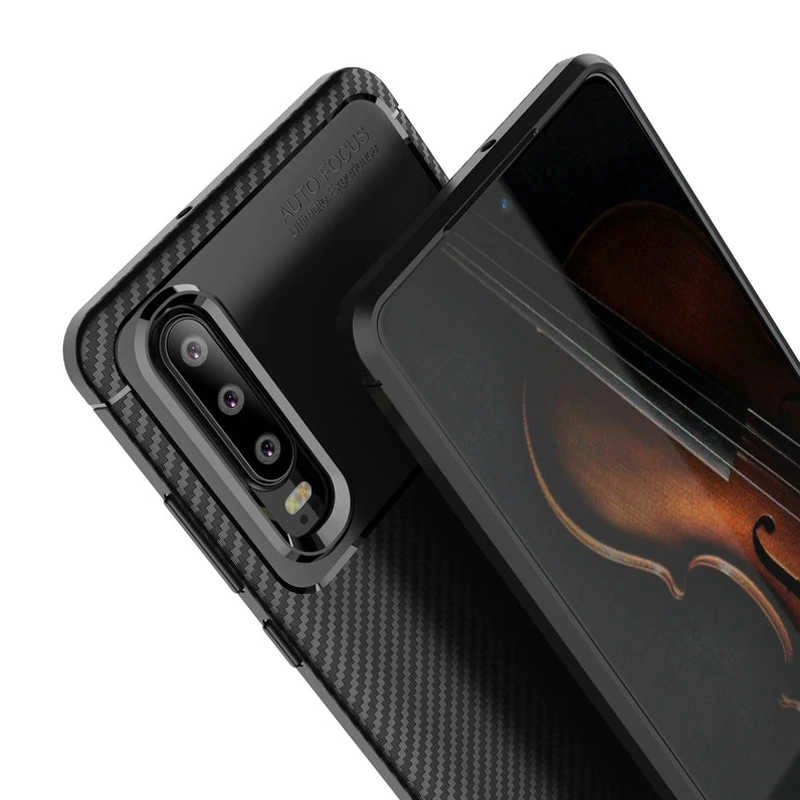 Huawei Uyumlu P30 Kılıf Zore Negro Silikon Kapak