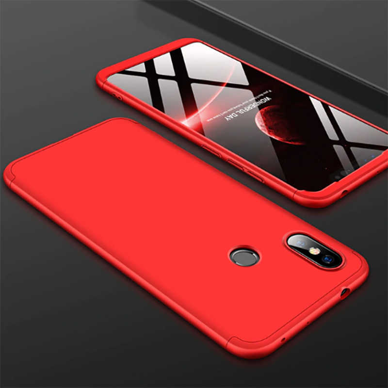 Xiaomi Uyumlu  Redmi Note 7 Kılıf Zore Ays Kapak-Kırmızı