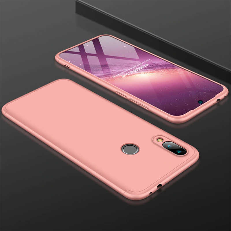 Xiaomi Uyumlu  Redmi Note 7 Kılıf Zore Ays Kapak-Rose gold