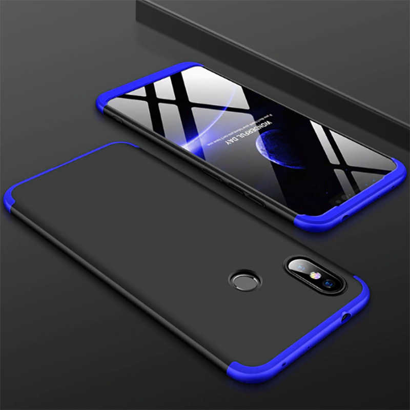 Xiaomi Uyumlu  Redmi Note 7 Kılıf Zore Ays Kapak-Siyah-mavi