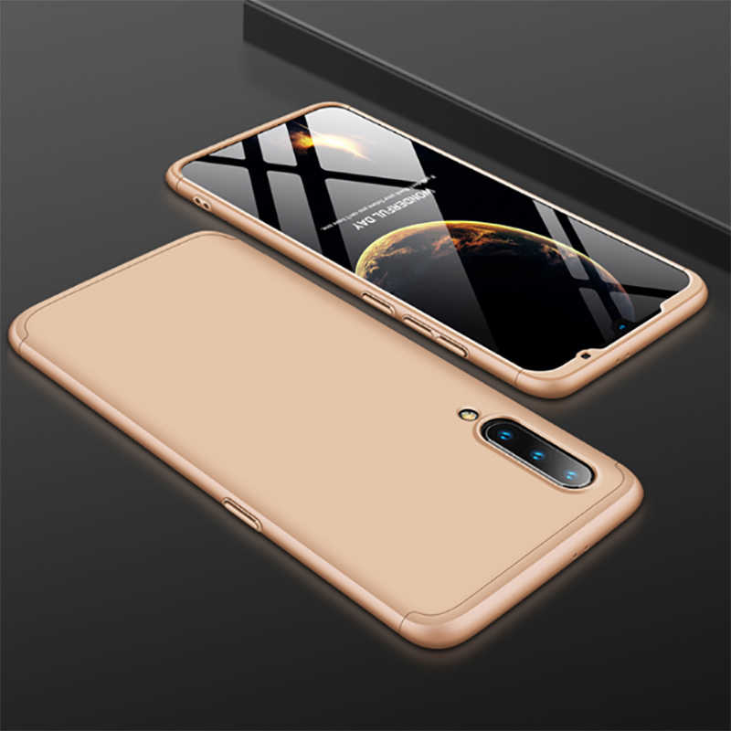 Xiaomi Uyumlu  Mi 9 Kılıf Zore Ays Kapak-Gold