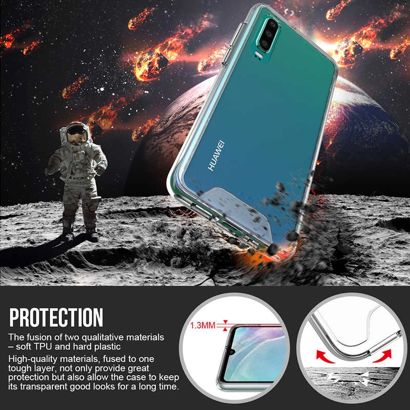 Huawei Uyumlu P30 Kılıf Zore Gard Silikon